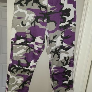 Rothco BDU Tactical Ultra Violet Camo Cargo Pants